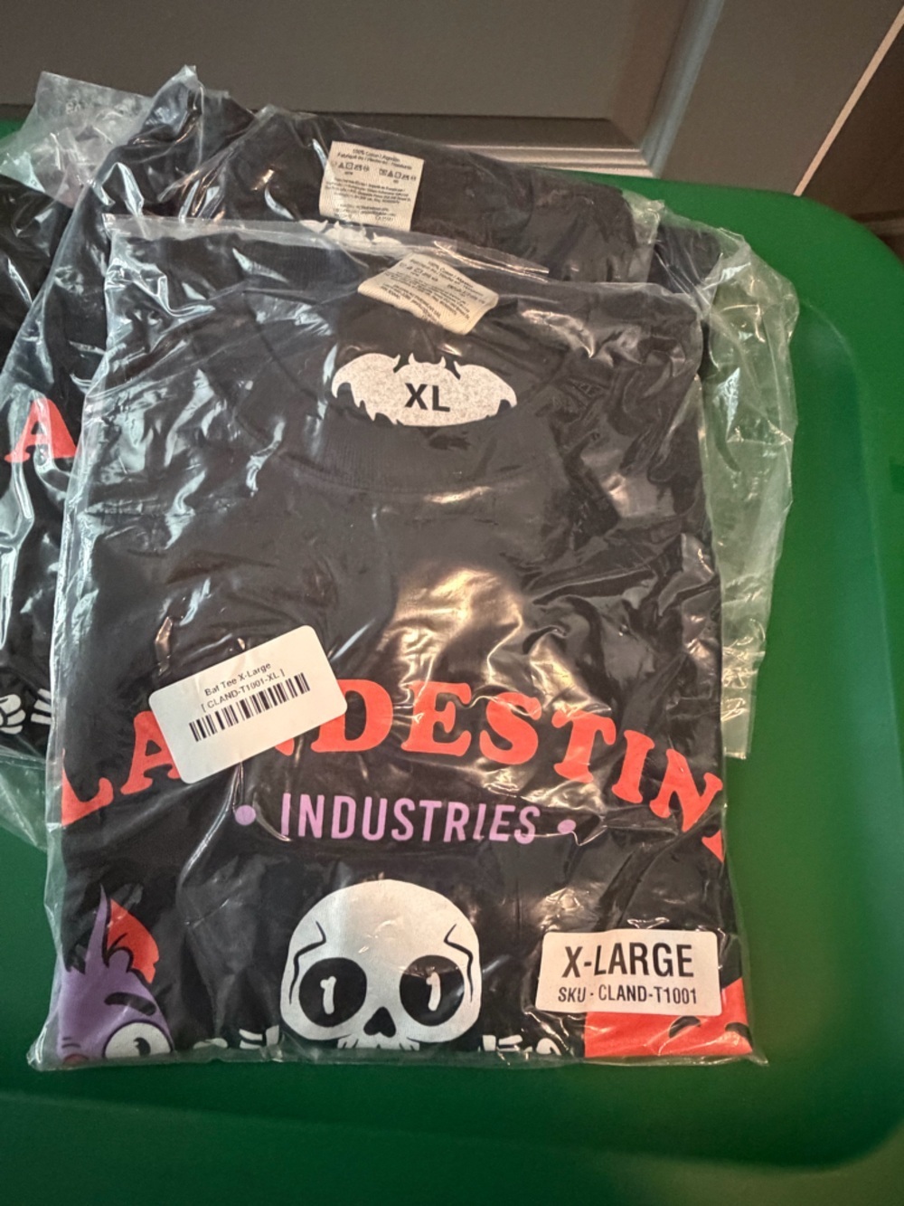 Clandestine shirt bundle size L-XXL
